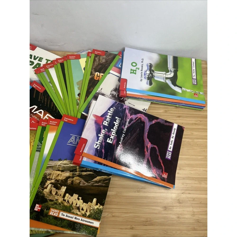 Lot of 86 Grade‎ 5 Reading Wonders Multiple Colors Readers McGraw Homeschool NEW